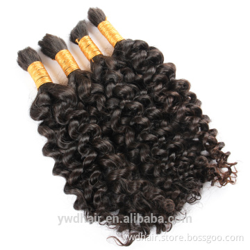 8A Best Unprocessed Raw Virgin Brazilian Hair Kinky Curly Afro Kinky Bulk Human Hair Real Mink Brazilian Hair 10-34inch